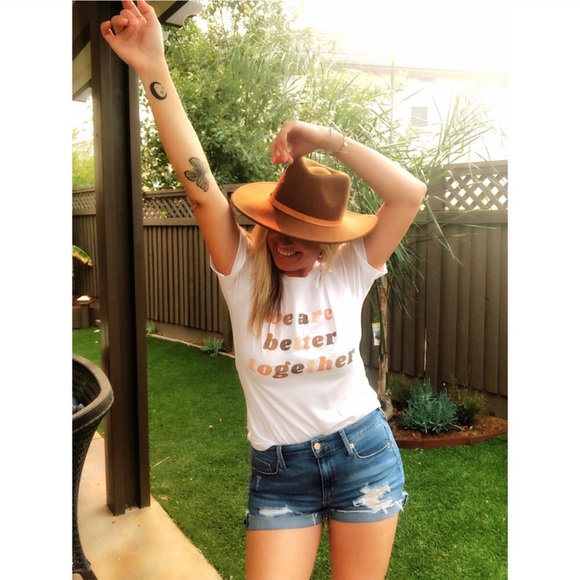Better Together Tee White Size Small, Med or Large - Picture 2 of 5
